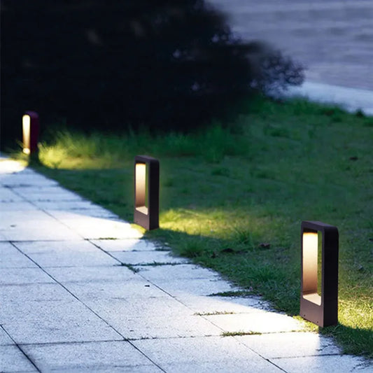 Lampe Sol Élégante pour Jardin et Allées - BlxckFR