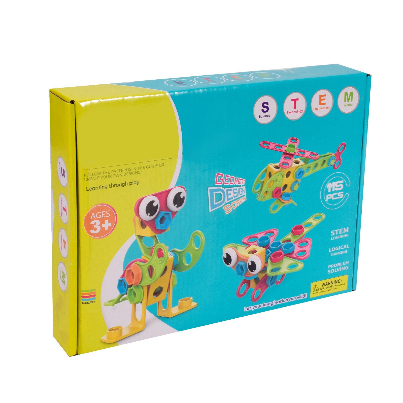 Kit de Construction Créatif - Blocs et Outils pour Enfants - BlxckFR