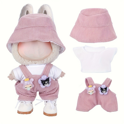 Vêtements de Poupée en Coton Décontracté