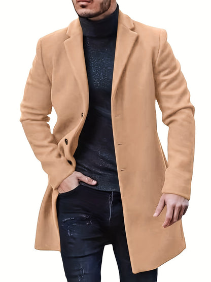 Manteau Trench Élégant à Fermeture Éclair
