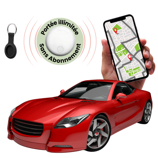 Traceur GPS Voiture Portable - Suivi en Temps Réel sur Smartphone - blxckfr