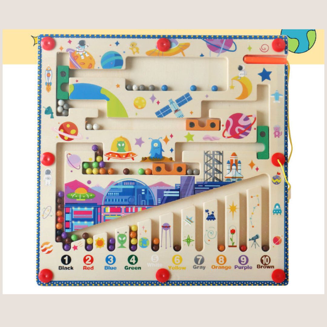 Jeu d'Énigme Magnétique Éducatif pour Enfants