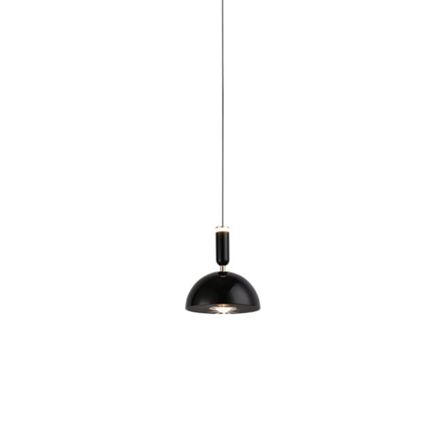 Lampe Plafond LED Élégante en Métal et Verre