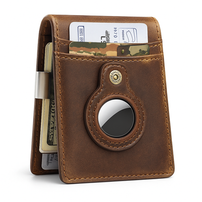 Portefeuille Cuir Fin Protecteur de Cartes Mini