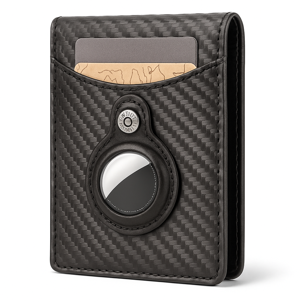 Portefeuille Cuir Fin Protecteur de Cartes Mini