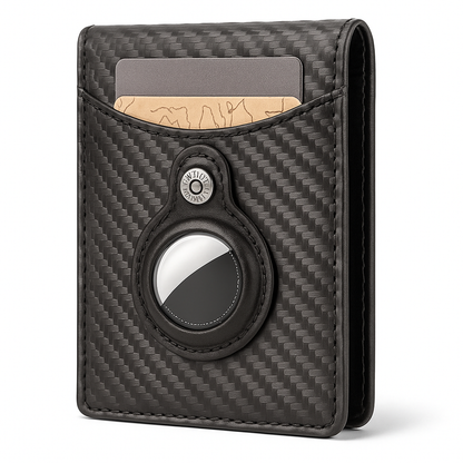 Portefeuille Cuir Fin Protecteur de Cartes Mini
