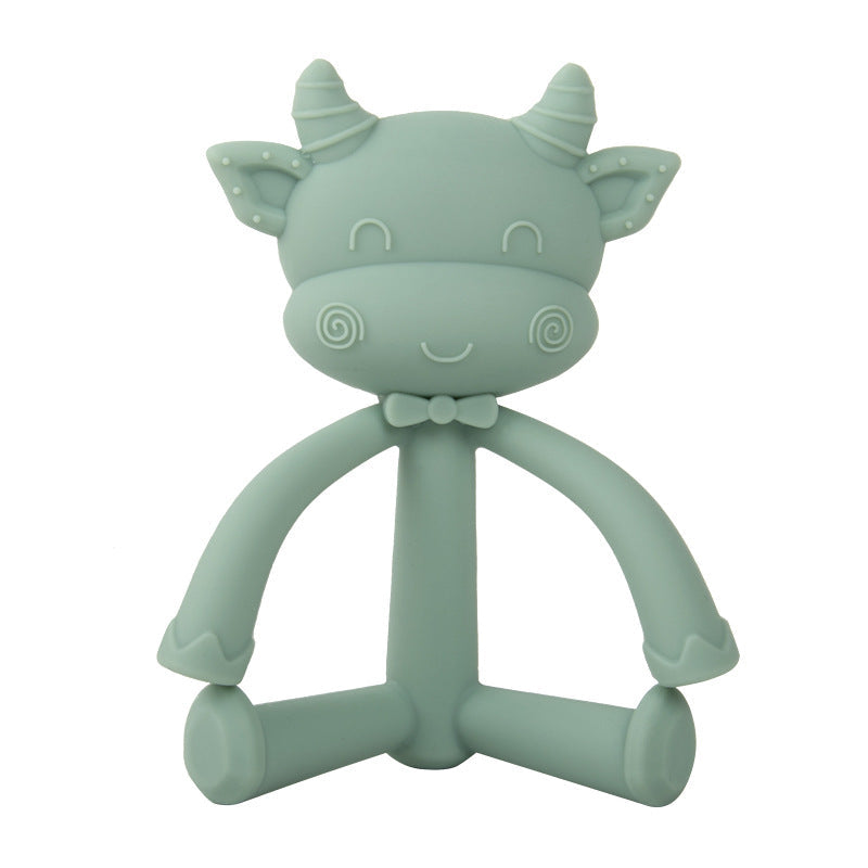 Bijou à dentition en silicone doux pour bébé
