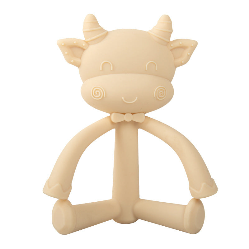 Bijou à dentition en silicone doux pour bébé