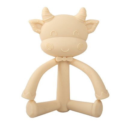 Bijou à dentition en silicone doux pour bébé