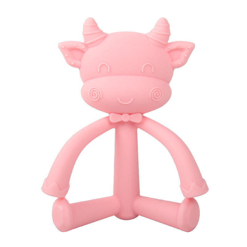 Bijou à dentition en silicone doux pour bébé