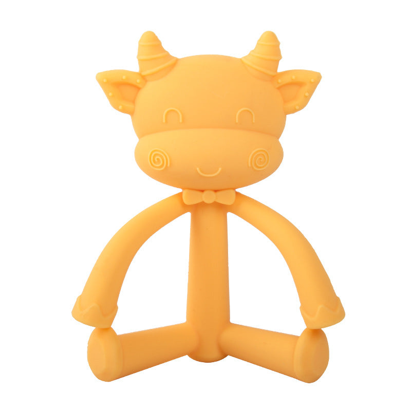 Bijou à dentition en silicone doux pour bébé