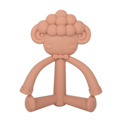Bijou à dentition en silicone doux pour bébé