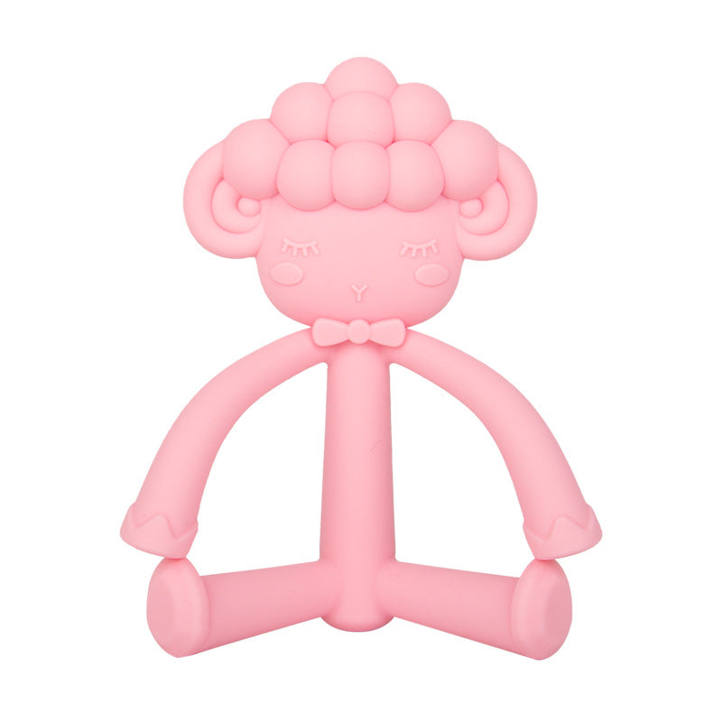 Bijou à dentition en silicone doux pour bébé