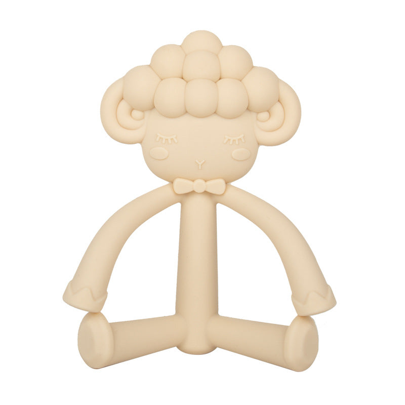 Bijou à dentition en silicone doux pour bébé