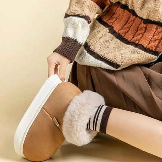Chaussures Hiver Suède Douillettes - BlxckFR