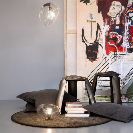 Lampe Suspendue en Verre Design – Éclairage Plafond Élégant avec Lumière Chaude - BlxckFR