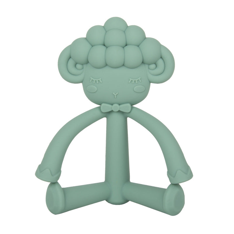 Bijou à dentition en silicone doux pour bébé