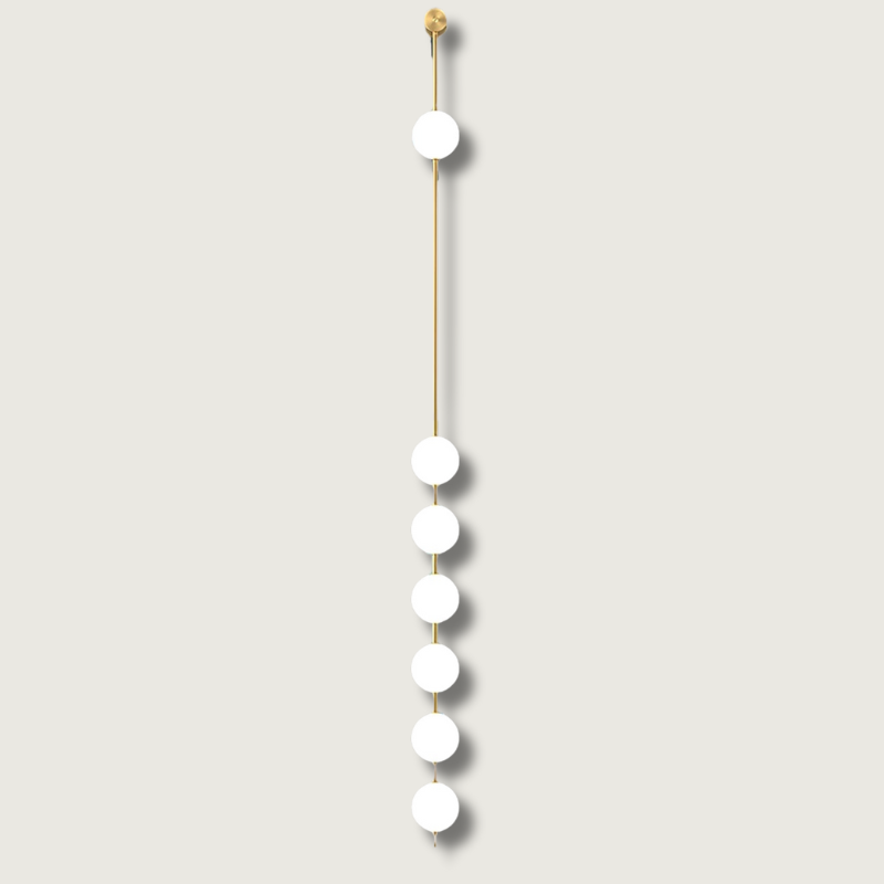 Lampe Murale Élégante avec Décoration Or | Éclairage LED Économique - Foivo