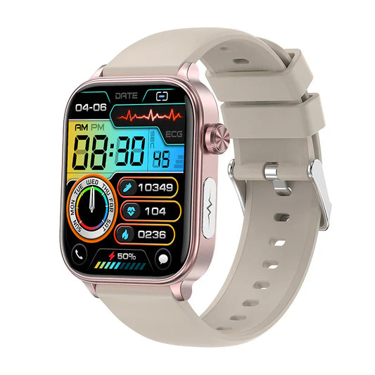 Montre Connectée ECG et Fonctions Quotidiennes - BlxckFR