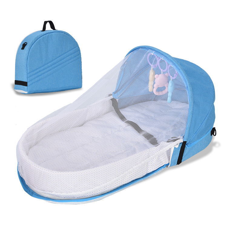 Lit parapluie bébé avec moustiquaire