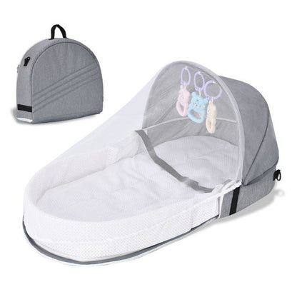 Lit parapluie bébé avec moustiquaire - BlxckFR