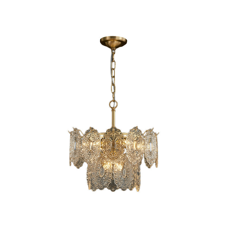 Lustre Luxe Cristal 5 à 7 Bras – Élégant et Raffiné