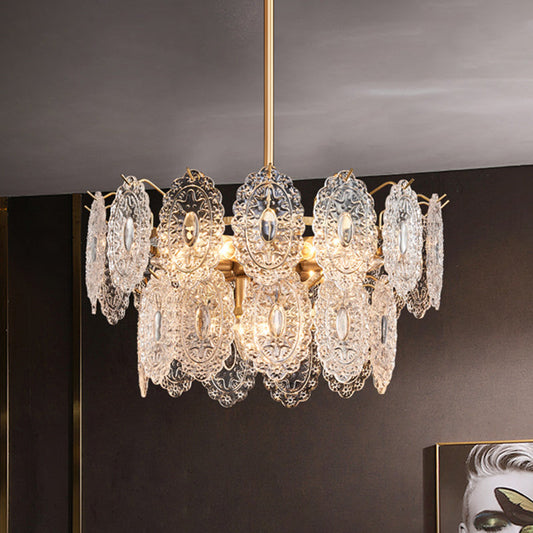 Lustre Luxe Cristal 5 à 7 Bras – Élégant et Raffiné - Foivo