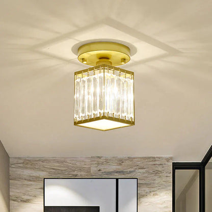 Lustre Élégant en Cristal Brillant