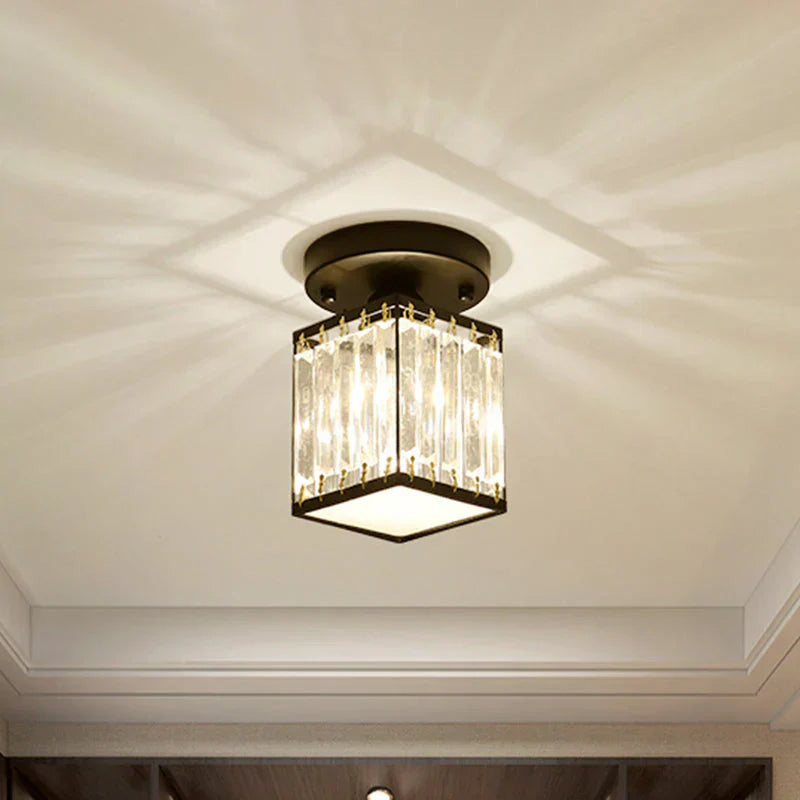Lustre Élégant en Cristal Brillant - BlxckFR