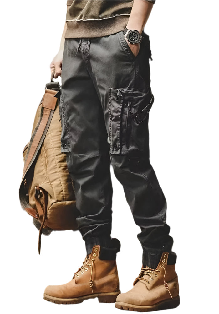 Pantalon Cargo Décontracté Multipoche