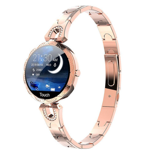 Montre Connectée Élégante Femme Acier Inoxydable - Foivo