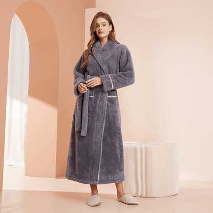Peignoir Douillet Hiver en Molleton