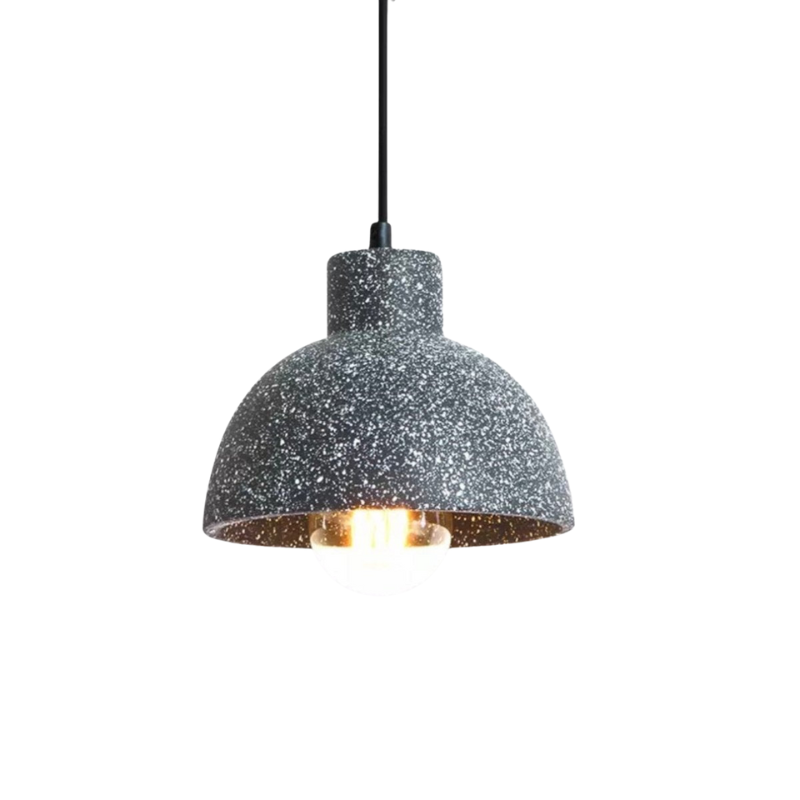 Lampe Suspendue Béton Chic avec Cordon Adjustable