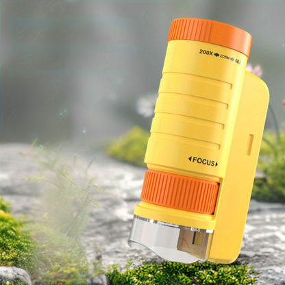 Microscope Enfant Élégant avec Lumière LED