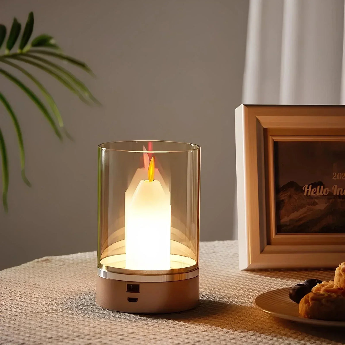 Lampe LED Flamme Réaliste Ambiance - BlxckFR