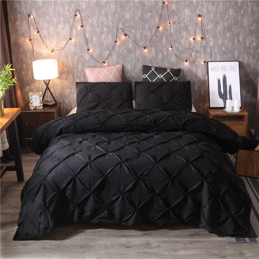 Linge de Lit Douillet et Raffiné | Housse de Couette Décorative et Douce - Foivo