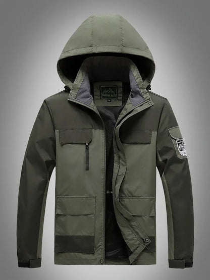 Veste à capuche étanche chic femme