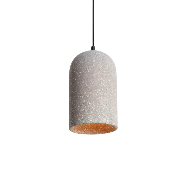 Lampe Suspendue Béton Chic avec Cordon Adjustable