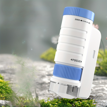 Microscope Enfant Élégant avec Lumière LED