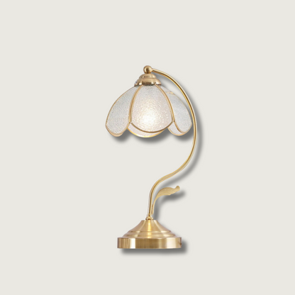 Lampe de Table en Verre Délicat | Chic et Raffinée - Foivo