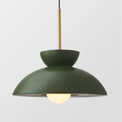 Lampe Suspendue Élégante en Métal et Verre