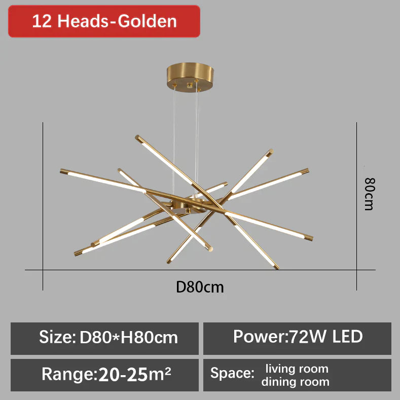 Lustre Design en Suspension pour Intérieur