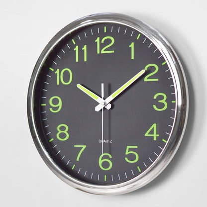 Horloge Murale Élégante Lumineuse | Cadran Raffiné et Atmosphère Calme - Foivo