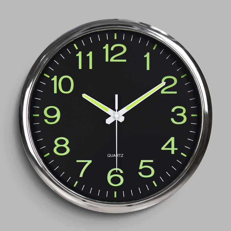 Horloge Murale Élégante Lumineuse | Cadran Raffiné et Atmosphère Calme
