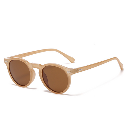 Lunettes de Soleil Anti-Lumière Bleue Rondes Unisexe