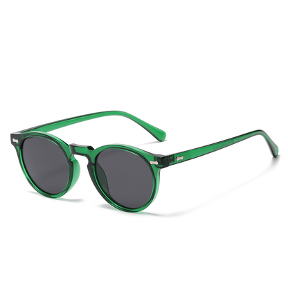 Lunettes de Soleil Anti-Lumière Bleue Rondes Unisexe