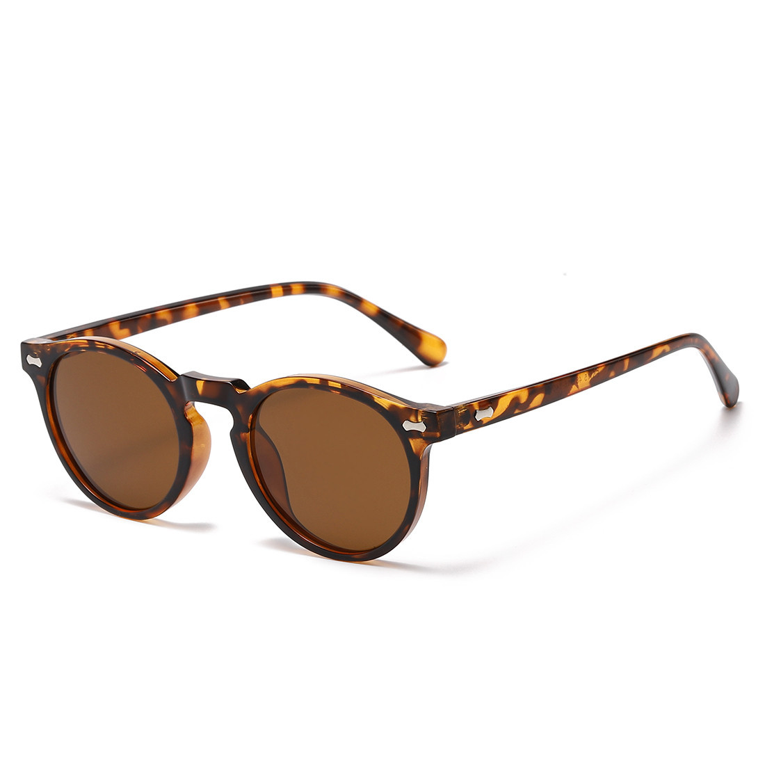 Lunettes de Soleil Anti-Lumière Bleue Rondes Unisexe