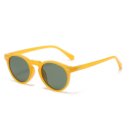 Lunettes de Soleil Anti-Lumière Bleue Rondes Unisexe