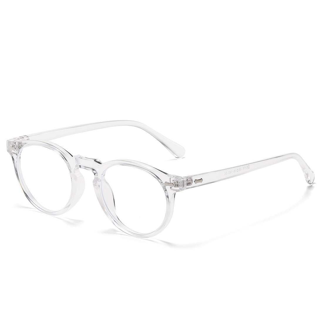 Lunettes de Soleil Anti-Lumière Bleue Rondes Unisexe