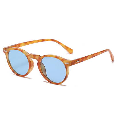Lunettes de Soleil Anti-Lumière Bleue Rondes Unisexe